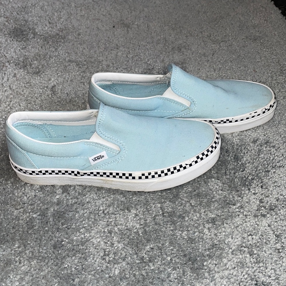 Blue Vans (hard to find/rare)